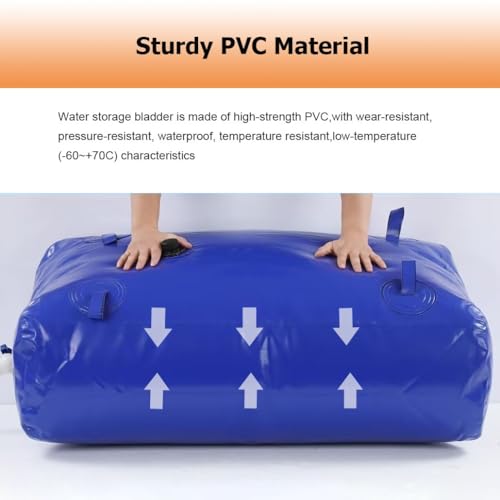 Réservoir d'eau douce pliable de 240L avec valve étanche