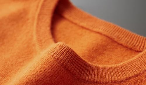 Men's Wool Sweater Pullover Knitwear Seamless Casual Style Spring Autumn Basic Loose Fit Top3