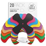 Not Just A Patch Omnipod 5 Adhesive Patches (20 Pack) - Durable for Active Lifestyle for 10-14 Days - Omnipod Covers in Mixed Colors