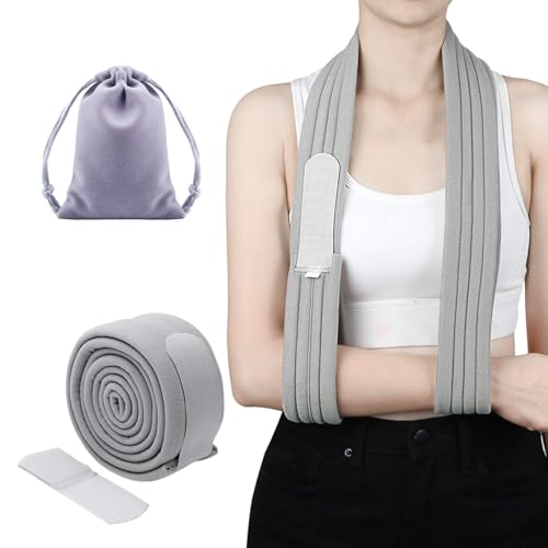 Sling for Arm Support,Adjustable Arm Slings for Wrist Injury,Arm Sling for Shoulder Injury,Arm Slings for Elbow Injury,Shoulder Sling for Elbow Injury,Broken Wrists,Shoulders Injury for Men Women