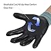 DEX FIT Premium Nitrile Work Gloves FN330, 3D Comfort Bare-Hand Fit, Firm Grip, Touchscreen, Thin & Lightweight, Breathable Foam Nitrile, Machine Washable; Grey S (7)