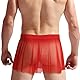 FakeFace Herren Sexy Sissy Minirock Höschen Knickers Mesh Slip mit Niedriger Taille, Crossdresser Unterwäsche Transparente Hot Dress für Nachtclub, Cosplay & Erotische Dessous, Reizwäsche für Männer