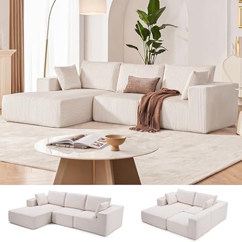 Weture 108” Modular Sectional Sofa Cover