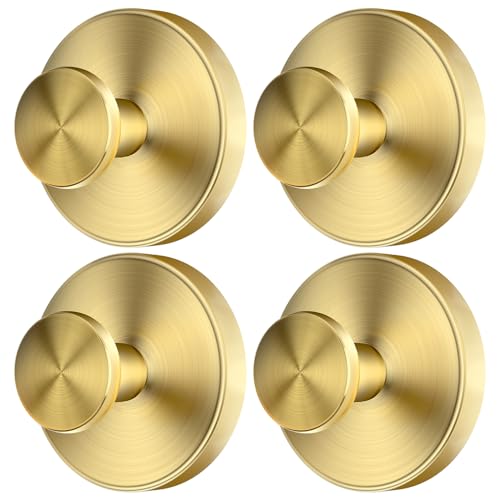 Image of 2026 Upgraded Drill-Free Stainless Steel Suction Cup Hooks Multi-Use | Suction Cup Hooks for Shower, Mirror, Wall, Bathroom, Glass, Hanging Towels - 4 Pack