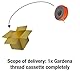 Gardena Fadenkassette komplett: Nachfüllkassette für Gardena Turbotrimmer, Art.-Nr. 2385, 2390, 2395, 2400 und Akku-System V12 Trimmer TL 18 (2406-20)