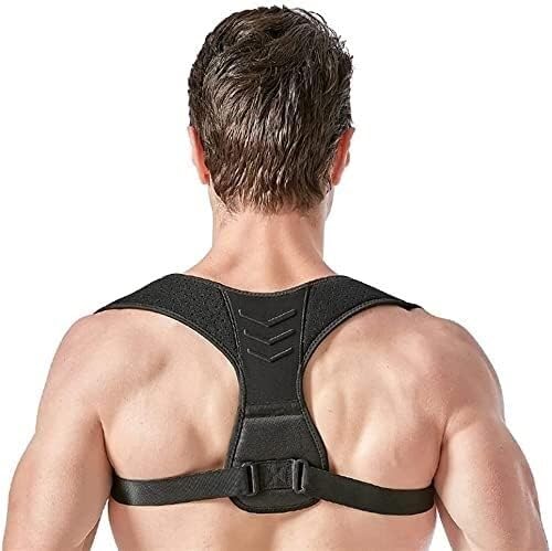 Correcteur de posture pour l'entrepasse arrière et support de clavicule réglable