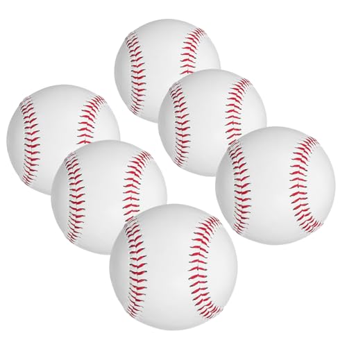 Balles de baseball haute élasticité Mikikit pour perfectionner le lancer et l'attraper