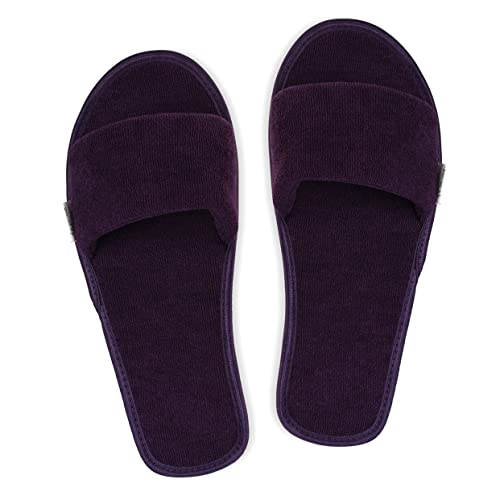 Image of Women's Home Slippers Indoor House Bedroom Room Carpet Open Toe Cloth Slippers Women Girls