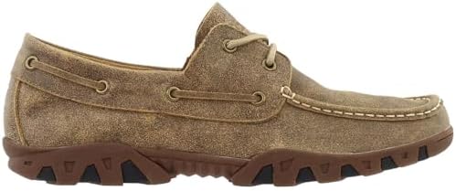 Ferrini Men's Loafer, Mocha, 13 | Image 3