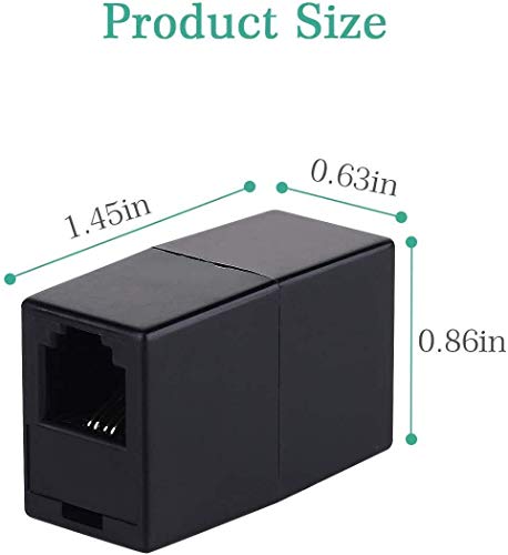 Telefono accoppiatore,SHONCO 2Pack RJ11 6P4C