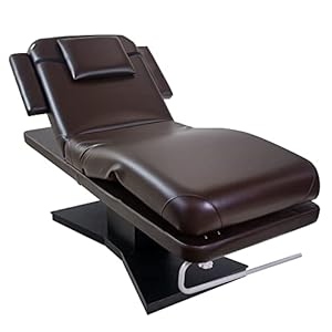 Milo 3.0 Motor (with Independent Leg Adjustment) Electric Massage & Facial Bed / Table with Face Cradle DARK BROWN