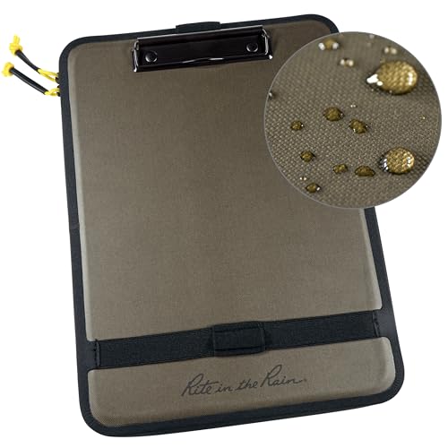 Image of Rite in the Rain Monsoon Field Desk, 13 inch x 9.7 inch, Water Resistant TPU fabric (No. 297) | office-desk-pads-and-blotters