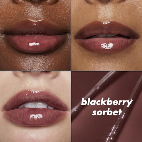 e.l.f. Glow Reviver Melting Lip Balm, Hydrating Tinted Lip Balm For A Glossy Finish & Soft, Supple Lips, Vegan & Cruelty-Free, Blackberry Sorbet
