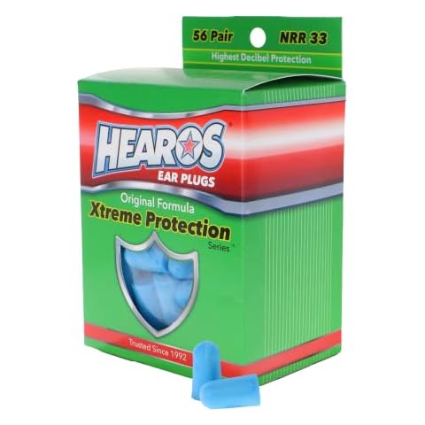 HEAROS Xtreme Protection Foam Ear Plugs - 56 Pairs Cover