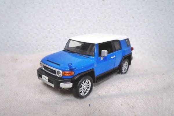 トヨタ カラーサンプル FJクルーザー 1/30 ミニカー 非売品 青白