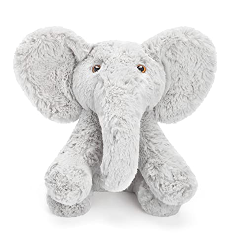 Mousehouse Gifts - Medium Elephant Teddy Bear, Super Soft Elephant Cuddly Toy for Children and Babies, Grey