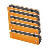 SEWACC 5 Stück Teiliges Doppelseitiger Rechteckiger Straßenmarkierer Reflektierend für Einfahrten und Parkplätze Langlebige Pavement Marker für Sichere Straßenführung und Klare