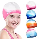 badehaube kinder dm 【BESTES GESCHENK FÜR IHREN KLEINEN SCHWIMMER】: Bunte Farben auf der wasserdichten Badekappe sorgen für ein stilvolles erscheinungsbild, das Ihren kleinen schwimmer im schwimmunterricht oder in einem überfüllten pool auffälliger macht und ihm so zusätzlichen Schutz bietet, der immer passt ein geschenk für ihr kind