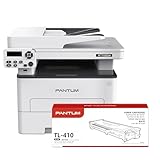 Le nouveau produit est livré avec un câble USB, une cartouche de toner de démarrage de 1 500 pages et une unité de tambour de 12 000 pages (avec une couverture de 5 % selon la norme ISO 19752). Il utilise les cartouches de toner originales TL-410 (1 500 pages), TL-410H (3 000 pages) et TL-410X (6 000 pages).