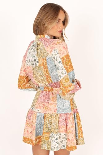 Petal & Pup Women's Silante Long Sleeve Mini Dress3