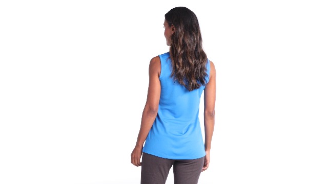 Port Authority Women's Dry Zone UV Micro-Mesh Sleeveless Polo