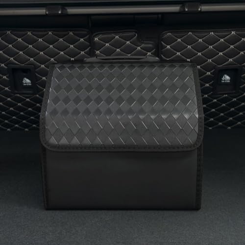 Organizador de almacenamiento de maletero,Organizador de maletero para SUV | Organizador de almacenamiento de maletero para automóvil, diseño plegable en relieve,Accesorios para el coche Organizadores - imagen 2