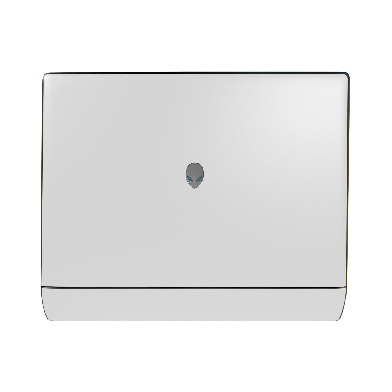 Laptop Skin Compatible with Alienware 16 Area-51 (2025) Top Cover Only - Solid White - Premium 3M Vinyl Protective Wrap Decal Cover - Easy to Apply | Crafted in The USA by MightySkins
