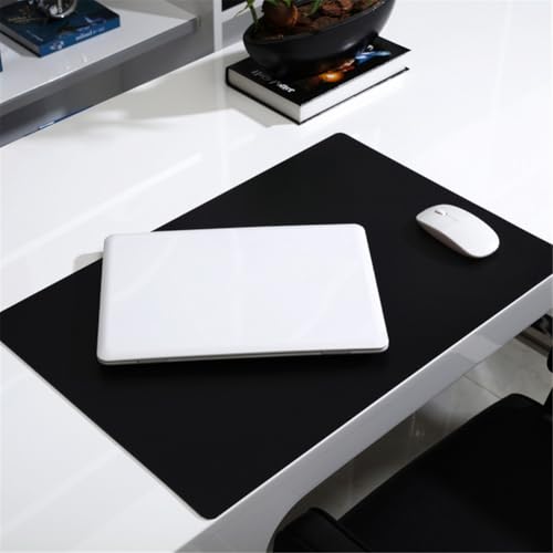 Tapis de souris XXL LL-COEUR mouse pad ordinateur noir imperméable 50x30cm