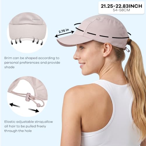 Image of Sukeen Lightweight Running Hat for Women Sports Baseball Cap Unstructured