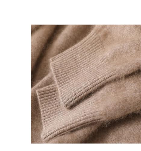 Men's V-Neck Pullover Wool Sweater Winter Large Size Long Sleeve Knit Jumpers Tops3