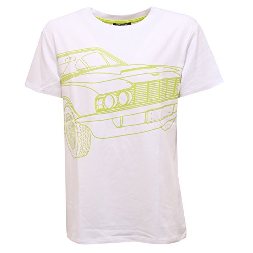 T-shirt Aston Martin 6612S blanc et vert pour ado de 16 ans