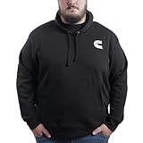Cummins Hooded Sweatshirt, Black, Medium