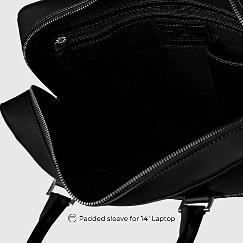 Image of OLIVES & GOLD 14 inch ROYE Laptop Bag For Men and Women | Detachable and Adjustable Shoulder Strap | Travel Friendly | Lightweight