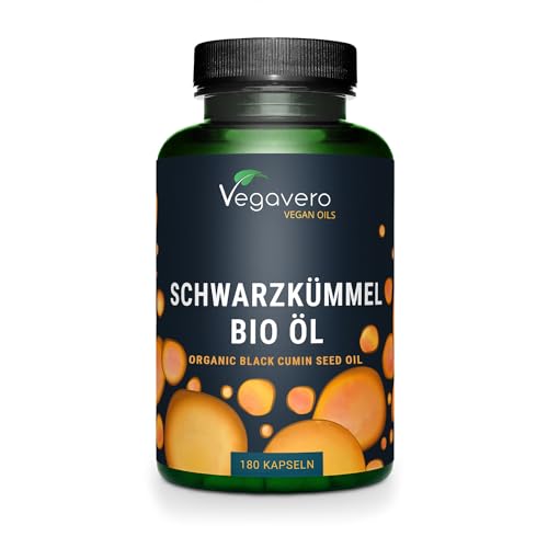 Vegavero Aceite Comino Negro 1000 mg, 180 Cápsulas
