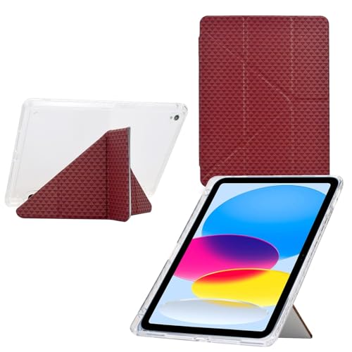 Coque iPad 10.2 intelligente fonction veille automatique rouge