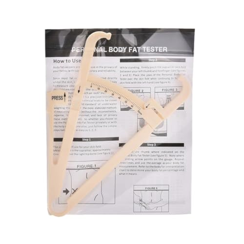 Image of ZIBUYU Body Fat Caliper, Accurate Body Fat Measurement and Skinfold Testing Tool, Reliable Fitness Gauge for Doctors, Trainers, and Nutritionists