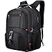 Produktbild VBIGER Rucksack für Reisen, Laptop, groß, College, Schulrucksack mit USB-Ladeanschluss, 17,3 Zoll / 43,9 cm, wasserabweisend, Antl Theft Business Schultertasche für Damen und Herren, Schwarz
