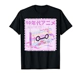 Retro Anime 90s Cassette Japanese Stamp Design
