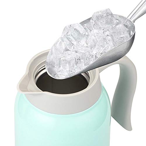 Gint 51 Oz Stainless Steel Thermal Coffee Carafe, Double Walled Vacuum Thermos, 12 Hour Heat Retention, 1.5 Liter Tea, Water, And Coffee Dispenser (Upgraded Version Blue) #TOP6