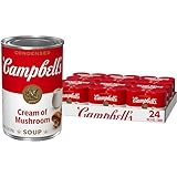 Campbell's Condensed Cream of Mushroom Soup, 10.5 oz Can (6 Packs of 4)
