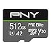 Price comparison product image PNY U3 Pro Elite MicroSD Card - 512GB - (P-SDUX512U3100PRO-GE)