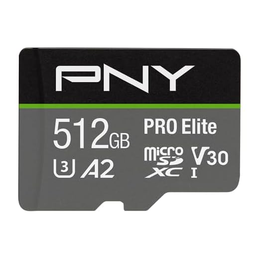 PNY U3 Pro Elite P-SDUX512U3100PRO-GE MicroSD-Karte (512 GB)