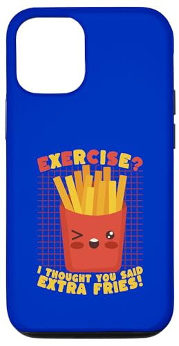 �G�N�T�T�C�Y I Thought You Said Extra Fries �J���C�C ���킢�� �ʔ��� �X�}�z�P�[�X iPhone 12/12 Pro �p