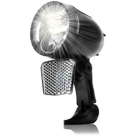 LED-Vorderlicht Frontscheinwerfer 80 Lux mit Standlicht Cover