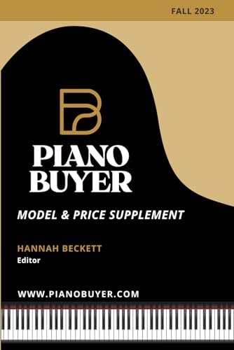 Piano Buyer Model & Price Supplement / Fall 2023