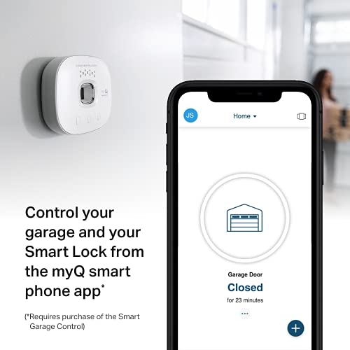 Image of Yale | LiftMaster Smart Lock with Touchscreen Deadbolt - Works with myQ App & Key by Amazon in-Garage Delivery when paired with Smart Garage Hub (sold separately), Oil Rubbed Bronze