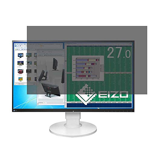 EIZO FlexScan EV2780-WT 27インチ対応 覗き見防止 プライバシーフィルター ブルーライトカット 液晶保護フィルム 反射防止 両面使用可能 着脱簡単 紫外線カット lifeinnotech