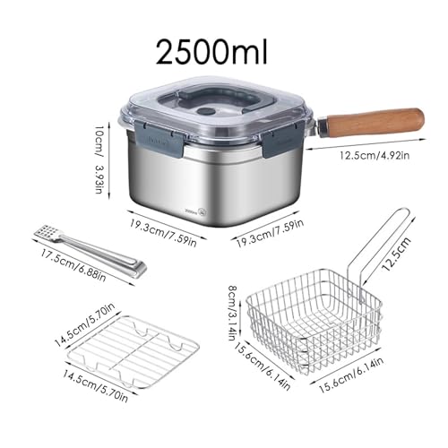Ensemble de casseroles de camping antiadhésives et durables