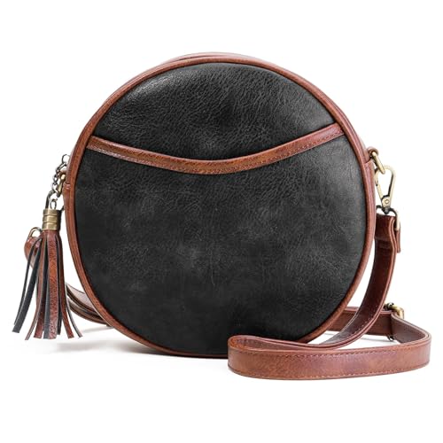 GAKEAO Vegan Leather Crossbody Bag for Women