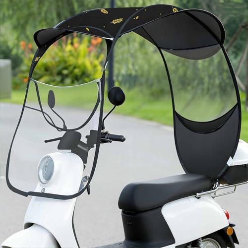 Cubierta impermeable para scooter para pasear bajo la lluvia de forma segura y cómoda